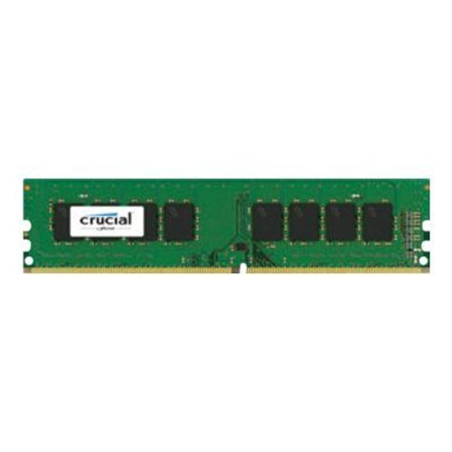 Crucial - DDR4 - module - 16 Go - DIMM 288 broches - 2400 MHz / PC4-19200 - CL17 - 1.2 V - mémoire sans tampon - non ECC