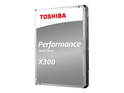 Disque dur 6 To interne 3.5" Toshiba X300 - SATA 6Gb/s - 7200 tours/min - mémoire tampon : 128 Mo