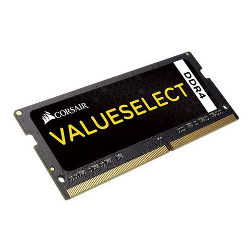 CORSAIR Value Select - DDR4 - module - 16 Go - SO DIMM 260 broches - 2133 MHz / PC4-17000 - CL15 - 1.2 V - mémoire sans tampon - non ECC