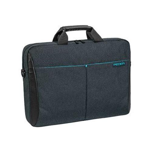 PEDEA Lifestyle - Sacoche pour ordinateur portable - 15.6" - gris