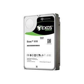 Seagate Exos X10 ST10000NM0016 - Disque dur - 10 To - interne - 3.5" - SATA 6Gb/s - nearline - 7200 tours/min - mémoire tampon : 256 Mo