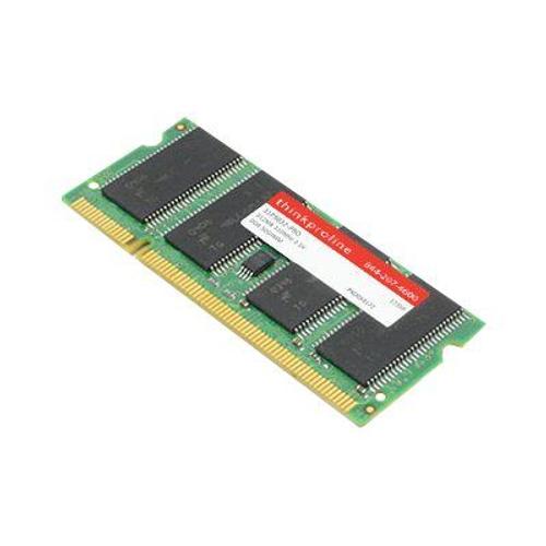 Proline - DDR - module - 512 Mo - SO DIMM 200 broches - 333 MHz / PC2700 - CL2.5 - 2.5 V - mémoire sans tampon - non ECC - pour IBM ThinkPad R40; X31; Lenovo ThinkPad A31; G41; R32; R40; R50;...