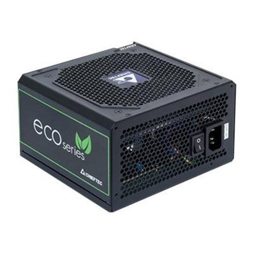 Chieftec ECO Series GPE-600S - Alimentation électrique (interne) - ATX12V 2.3 - CA 230 V - 600 Watt - PFC active