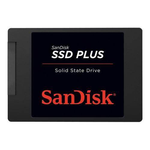 SanDisk SSD PLUS - Disque SSD - 480 Go - interne - 2.5" - SATA 6Gb/s