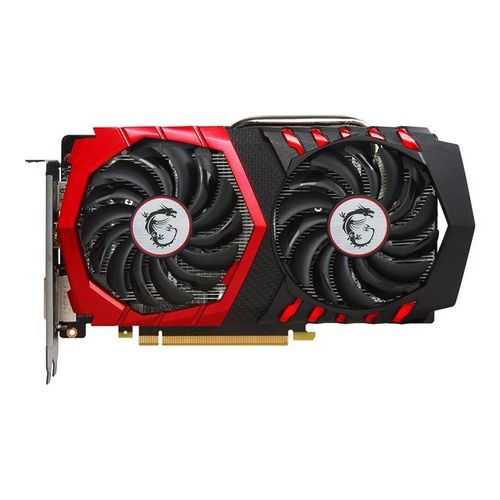 MSI GTX 1050 TI GAMING X 4G - Carte graphique - GF GTX 1050 Ti - 4 Go GDDR5 - PCIe 3.0 x16 - DVI, HDMI, DisplayPort