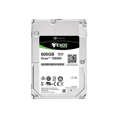 Seagate Exos 15E900 ST600MP0006 - Disque dur - 600 Go - interne - 2.5" SFF - SAS 12Gb/s - 15000 tours/min - mémoire tampon : 256 Mo