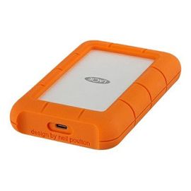 LaCie Rugged USB-C - Disque dur - 4 To - externe (portable) - USB 3.1 Gen 1 (USB-C connecteur) - orange