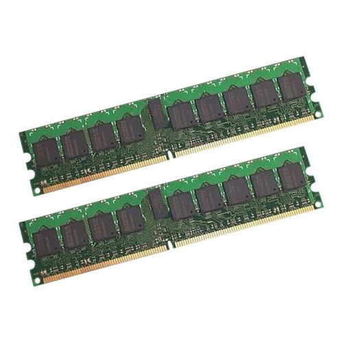 CoreParts - DDR2 - kit - 8 Go: 2 x 4 Go - DIMM 240 broches - 800 MHz / PC2-6400 - mémoire enregistré - ECC