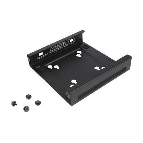 Lenovo Tiny VESA Mount II - Crochet de montage - pour ThinkCentre M70q Gen 2; M70q Gen 3; M75t Gen 2; M90q Gen 2; M90q Gen 3; ThinkStation P360