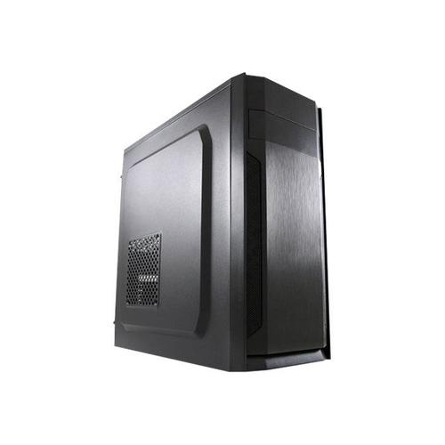 LC Power 7036B - Tour - ATX - pas d'alimentation - noir - USB/Audio