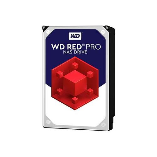 WD Red Pro WD101KFBX - Disque dur - 10 To - interne - 3.5" - SATA 6Gb/s - 7200 tours/min - mémoire tampon : 256 Mo