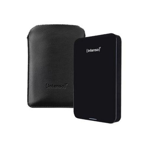 Intenso Memory Drive - Disque dur - 2 To - externe (portable) - 2.5" - USB 3.0 - 5400 tours/min - mémoire tampon : 8 Mo - noir