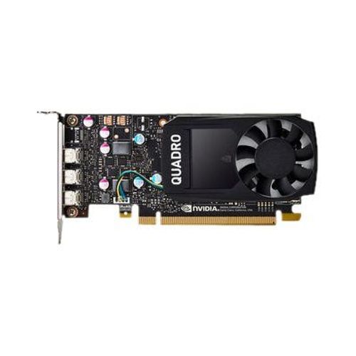 NVIDIA Quadro P400 - Carte graphique - Quadro P400 - 2 Go GDDR5 - PCIe 3.0 x16 profil bas - 3 x Mini DisplayPort - pour Workstation Z2 G4 (MT, SFF), Z2 G5, Z2 G8, Z240 (SFF, tower), Z4 G4, Z440...