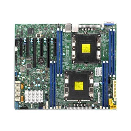 SUPERMICRO X11DPL-I - Carte-mère - ATX - Socket P - 2 CPU pris en charge - C621 Chipset - USB 3.0 - 2 x Gigabit LAN - carte graphique embarquée