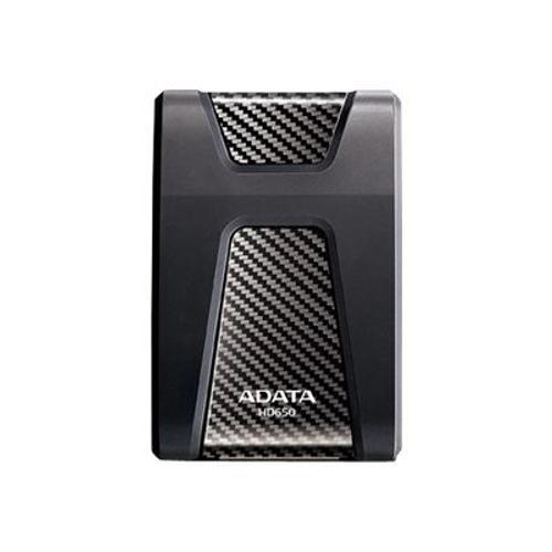 ADATA DashDrive Durable HD650 - Disque dur - 4 To - externe (portable) - 2.5" - USB 3.1 - AES 256 bits - noir