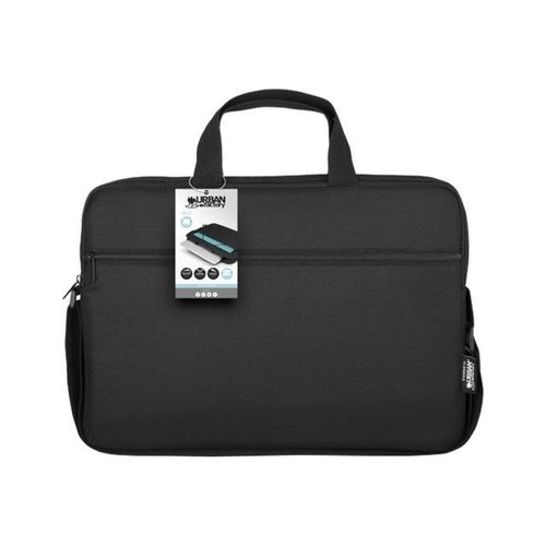 Urban Factory Nylee Toploading Laptop Bag 12.5" Black - Sacoche pour ordinateur portable - 12" - noir