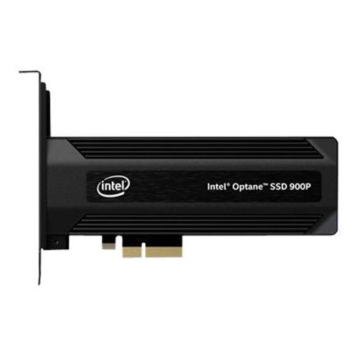 Intel Optane SSD 900P Series - SSD - chiffré - 480 Go - 3D Xpoint (Optane) - interne - carte PCIe (HHHL) - PCIe 3.0 x4 (NVMe) - AES 256 bits