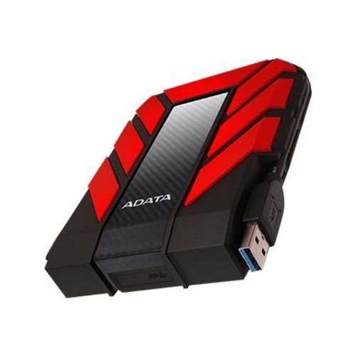 ADATA HD710P - Disque dur - 1 To - externe (portable) - 2.5" - USB 3.1 - rouge