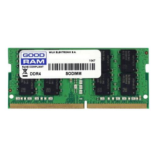 GOODRAM - DDR4 - module - 8 Go - SO DIMM 260 broches - 2400 MHz / PC4-19200 - CL17 - 1.2 V - mémoire sans tampon - non ECC