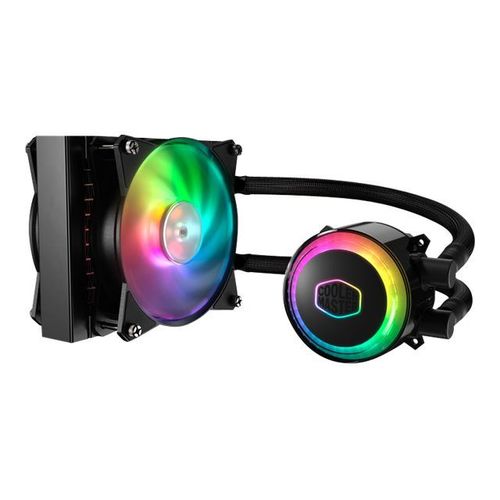 Cooler Master MasterLiquid ML120R RGB - Système de refroidissement liquide de processeur - (pour : LGA775, LGA1156, AM2, AM2+, LGA1366, AM3, LGA1155, AM3+, LGA2011, FM1, FM2, LGA1150, FM2+...