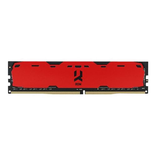 GOODRAM Iridium - DDR4 - module - 4 Go - DIMM 288 broches - 2400 MHz / PC4-19200 - CL15 - 1.2 V - mémoire sans tampon - non ECC - rouge