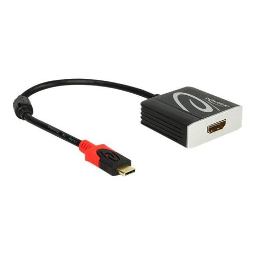 Delock - Adaptateur vidéo externe - RTD2171U - USB-C - HDMI - noir - Pour la vente au détail
