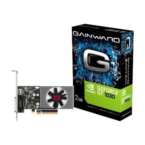 Gainward GeForce GT 1030 - Carte graphique - GF GT 1030 - 2 Go DDR4 - PCIe 3.0 x4 - DVI, HDMI