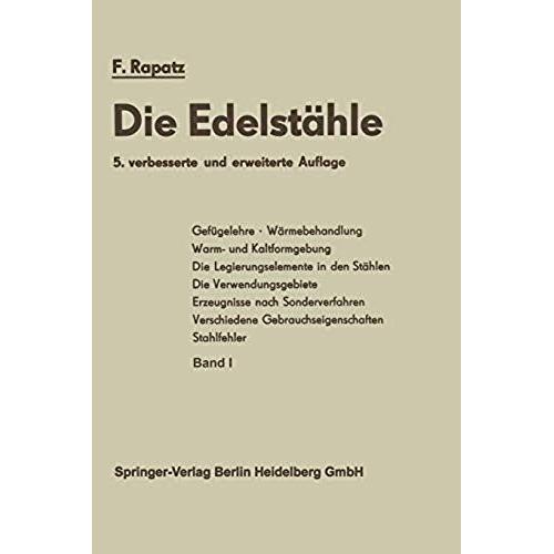 Die Edelstähle