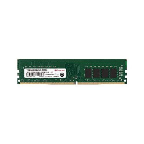 Transcend - DDR4 - module - 16 Go - DIMM 288 broches - 2666 MHz / PC4-21300 - CL19 - 1.2 V - mémoire sans tampon - non ECC