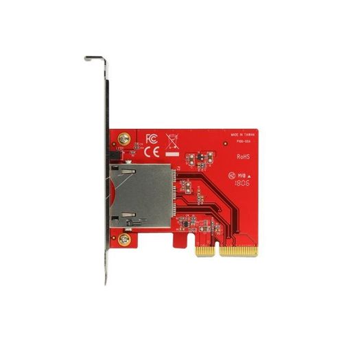 Delock PCI Express > 1x external CFexpress slot - Lecteur de carte (CF) - PCI Express x4 3.0