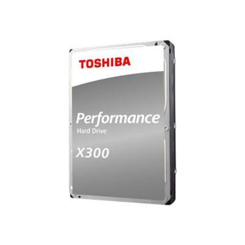 Toshiba X300 Performance - Disque dur - 12 To - interne - 3.5" - SATA 6Gb/s - 7200 tours/min - mémoire tampon : 256 Mo