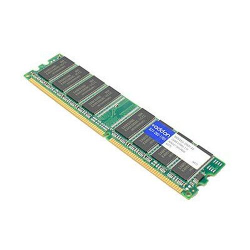 AddOn 256MB Cisco MEM2811-256D= Compatible DRAM - DDR - 256 Mo - DIMM 184 broches - 266 MHz / PC2100 - mémoire sans tampon - ECC - pour Cisco 2811, 2811 2-pair, 2811 4-pair, 2811 V3PN