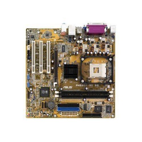ASUS P4S800-MX SE - Carte-mère - micro ATX - Socket 478 - SiS661FX - LAN - carte graphique embarquée - audio 6 canaux