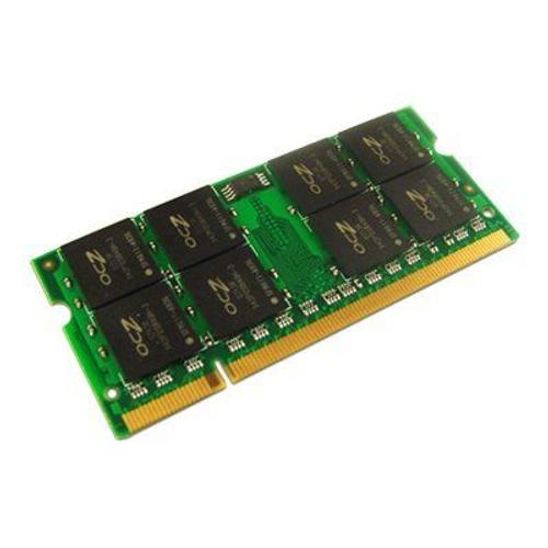 OCZ - DDR2 - 1 Go - SO DIMM 200 broches - 667 MHz / PC2-5400 - CL5 - 1.8 V - mémoire sans tampon - non ECC