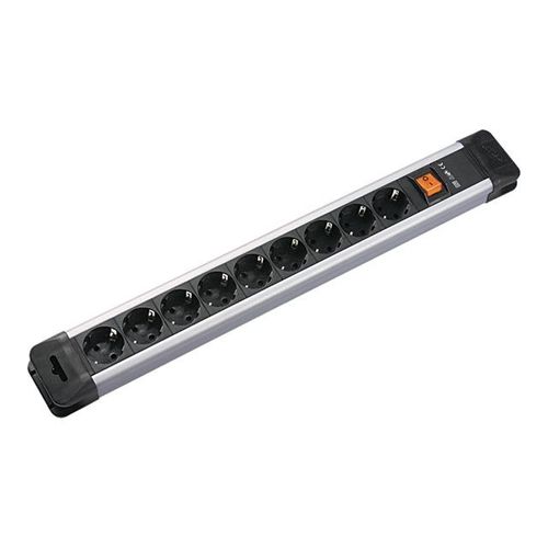 Bachmann CONNECT US - Coupe-circuit - connecteurs de sortie : 9 - 2 m - noir, argent
