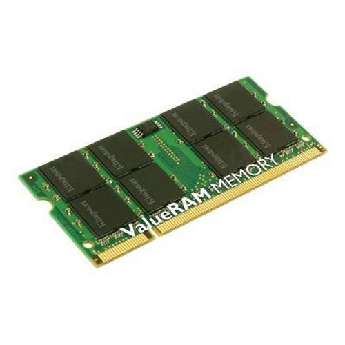 Kingston ValueRAM - DDR2 - module - 2 Go - SO DIMM 200 broches - 667 MHz / PC2-5300 - CL5 - 1.8 V - mémoire sans tampon - non ECC