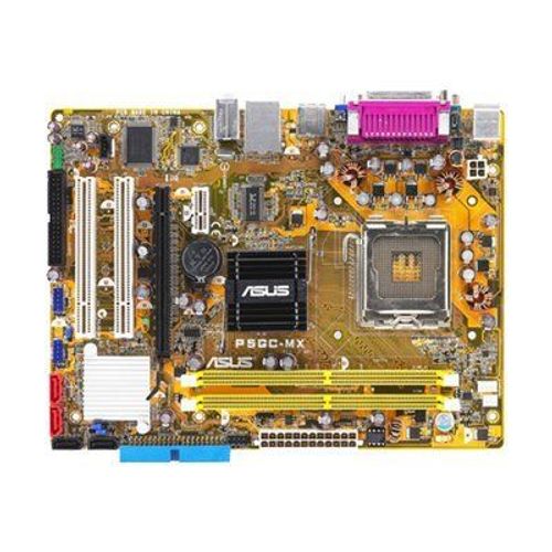 ASUS P5GC-MX/1333 - Carte-mère - micro ATX - Socket LGA775 - i945GC - LAN - carte graphique embarquée - audio HD (6 canaux)