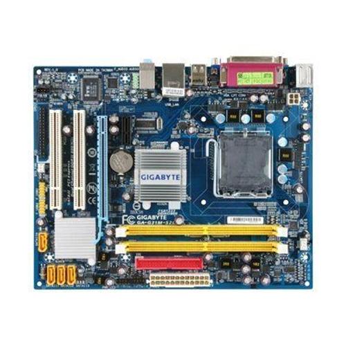 Gigabyte GA-G31M-S2L - Carte-mère - micro ATX - Socket LGA775 - G31 - Gigabit LAN - carte graphique embarquée - audio HD (6 canaux)