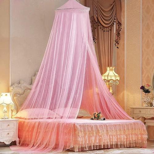 Rose Moustiquaire De Lit, Moustiquaire, Grande Moustiquaire, ?Anti-Mosquito Bed Canopy De Lit Princesse, Convient Au Bébé, Enfants,