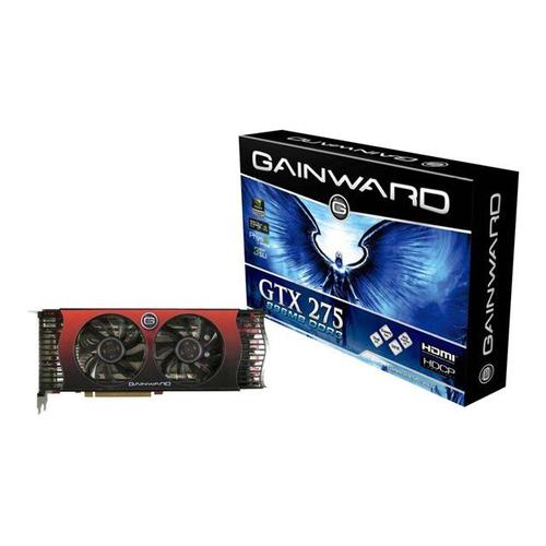 Gainward GTX275 - Carte graphique - GF GTX 275 - 896 Mo GDDR3 - PCIe 2.0 x16 - 2 x DVI, sortie HDTV