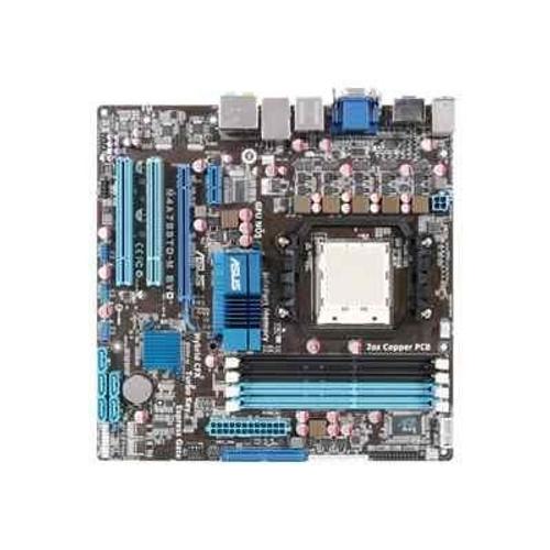 ASUS M4A785TD-M EVO - Carte-mère - micro ATX - Socket AM3 - AMD 785G - FireWire - Gigabit LAN - carte graphique embarquée - audio HD (8 canaux)