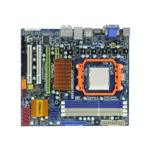 ASRock M3A790GMH/128M - Carte-mère - micro ATX - Socket AM3 - AMD 790GX - FireWire - Gigabit LAN - carte graphique embarquée - audio HD (8 canaux)