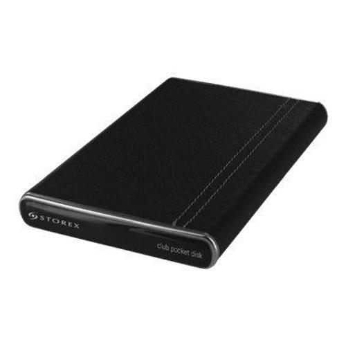 Storex CLUB U2S-250BL - Disque dur - 500 Go - externe (portable) - 2.5" - USB 2.0 - Simili-cuir noir