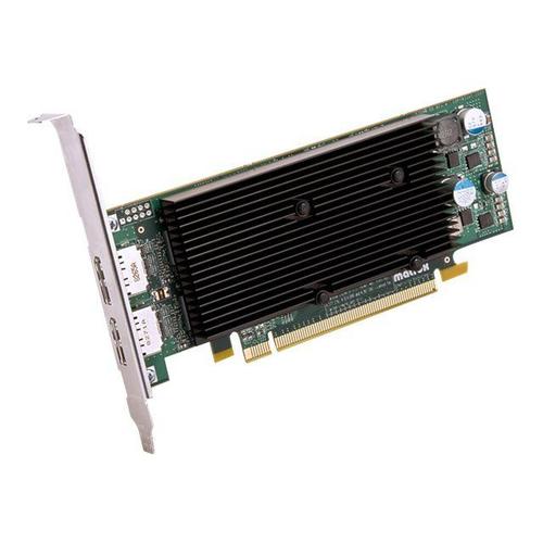 Matrox M9128 LP - Carte graphique - M9128 - 1 Go DDR2 - PCIe x16 profil bas - 2 x DisplayPort
