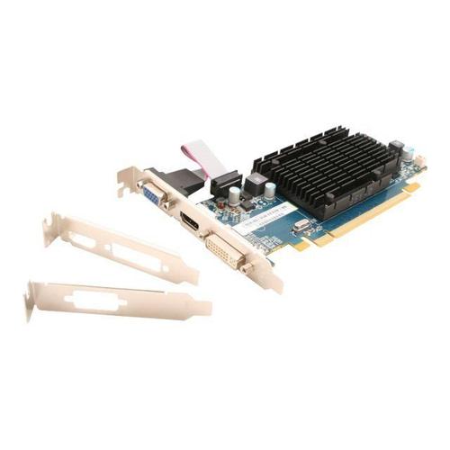 Sapphire RADEON HD 5450 - Carte graphique - Radeon HD 5450 - 1 Go DDR3 - PCIe 2.1 x16 profil bas - DVI, D-Sub, HDMI - détail léger