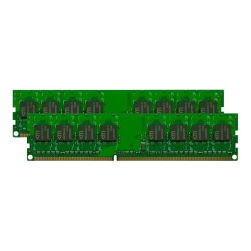 Mushkin Essentials - DDR3 - kit - 8 Go: 2 x 4 Go - DIMM 240 broches - 1333 MHz / PC3-10666 - CL9 - 1.5 V - mémoire sans tampon - non ECC