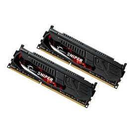 G.Skill SNIPER Series - DDR3 - kit - 8 Go: 2 x 4 Go - DIMM 240 broches - 1866 MHz / PC3-14900 - CL9 - 1.5 V - mémoire sans tampon - non ECC