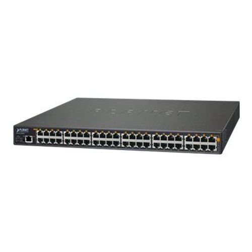 PLANET HPOE-2400G - Injecteur de puissance (rack-montable) - CA 100-240 V - 720 Watt - Ethernet 10/100/1000 - connecteurs de sortie : 24 - 1U - 19