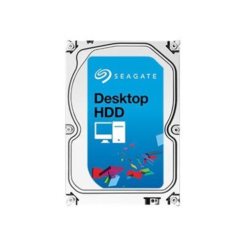 Seagate Desktop HDD ST500DM002 - Disque dur - 500 Go - interne - 3.5" - SATA 6Gb/s - mémoire tampon : 16 Mo