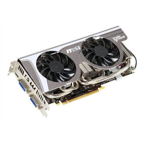 MSI N560GTX-Ti Twin Frozr II 2GD5/OC - Carte graphique - GF GTX 560 Ti - 2 Go GDDR5 - PCIe 2.0 x16 - 2 x DVI, Mini-HDMI